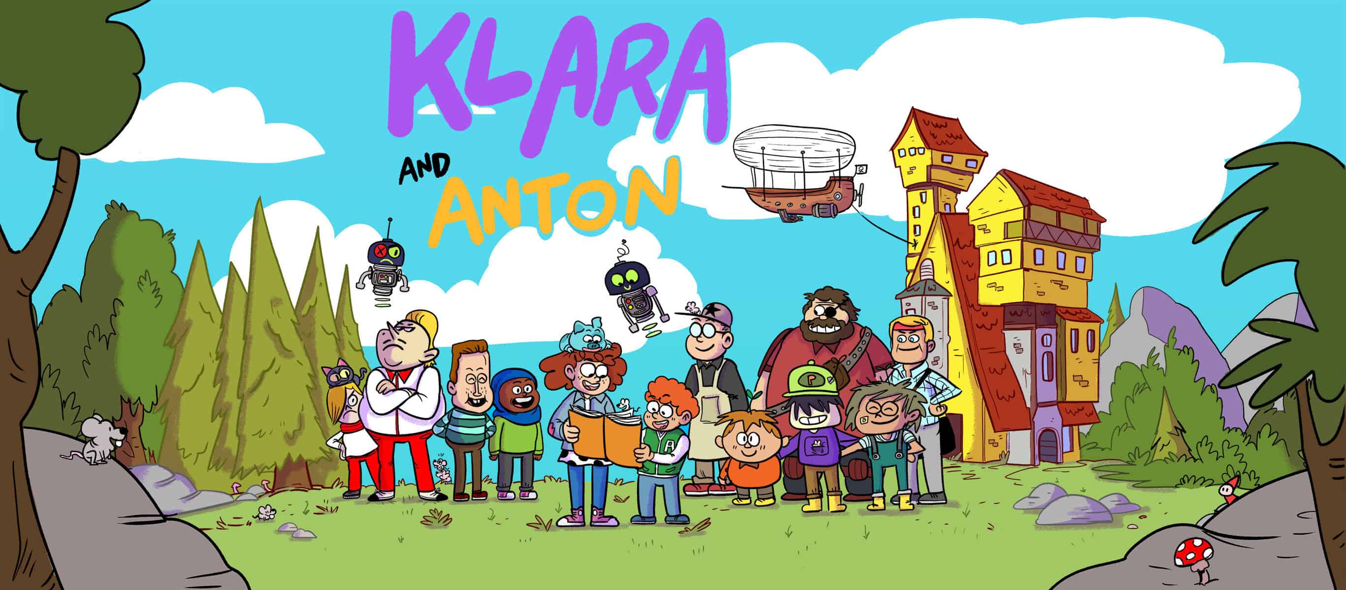 KLARA and ANTON, my new comic!